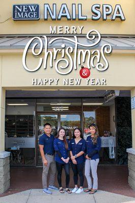 Happy Holidays from our Front Desk Staff to you and yours!