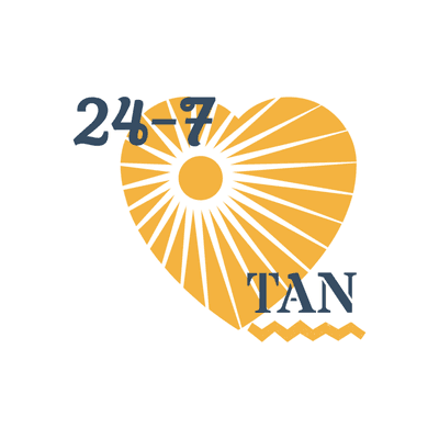 24-7 Tan Logo