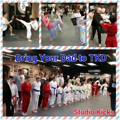 Bring Your Dad to TKD