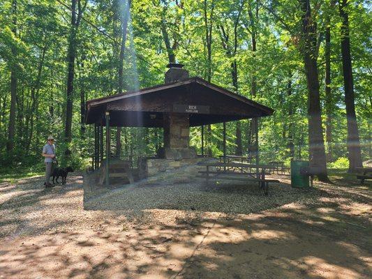 Rich Pavilion in the Picnic Area