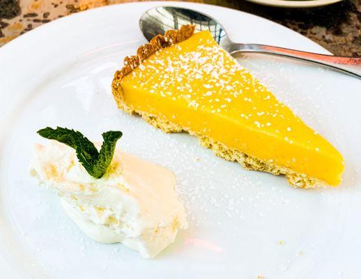 Lemon tart still Divine.