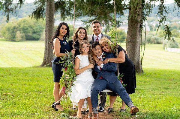 We loved them so much we even got a group photo together at our wedding!