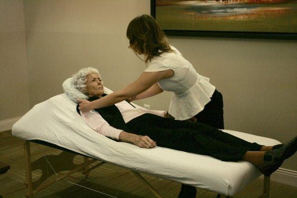 Our massage therapists specialize in geriatric care!