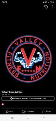 Valley Fitness Nutrition