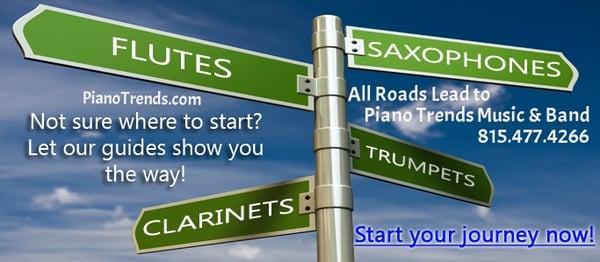 all roads lead to Piano Trends