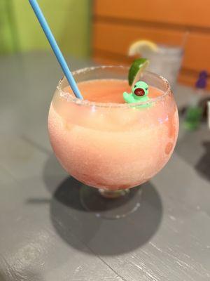 Frozen strawberry margarita