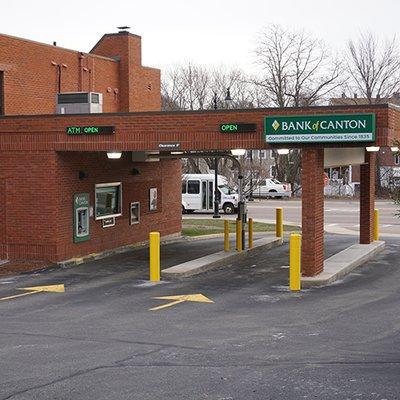 Bank of Canton Quincy branch, drive-up teller & ATM - 60 McGrath Highway