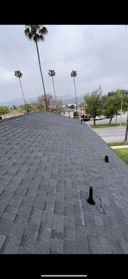 New black shingles