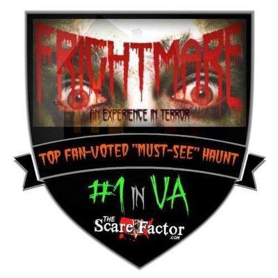 #1 fan rated haunt in VA!