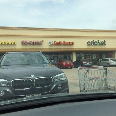 You can get your nails did and add some new cricket minutes on your burner while you wait for your za.