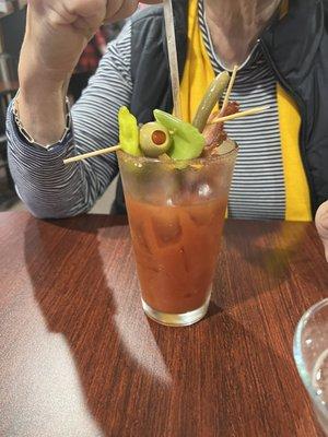 Special Bloody Mary...very good!