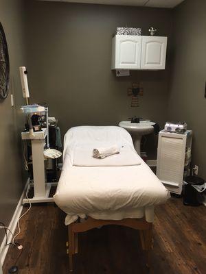 All Esthetic services are preformed in a clean, private, treatment room.