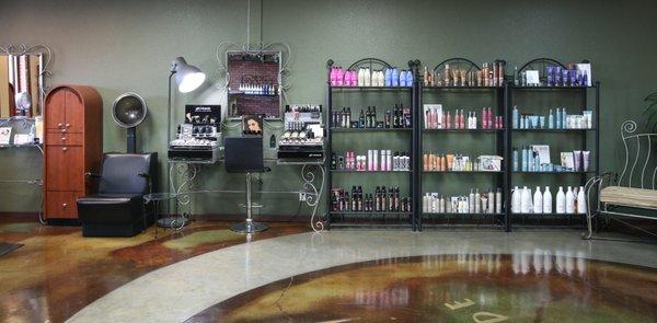 Large Retail Area!  Surface, Redken and other Organic Hair Care & Skin Care lines