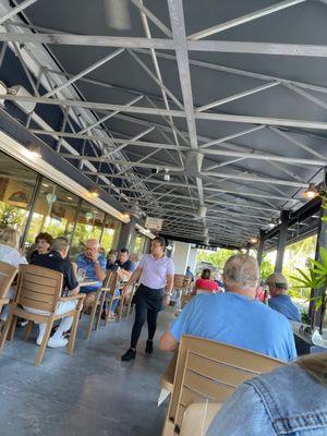 Front porch / outdoor seating