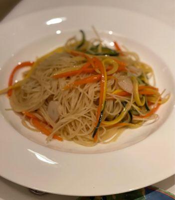 Pasta Capellini Primavera