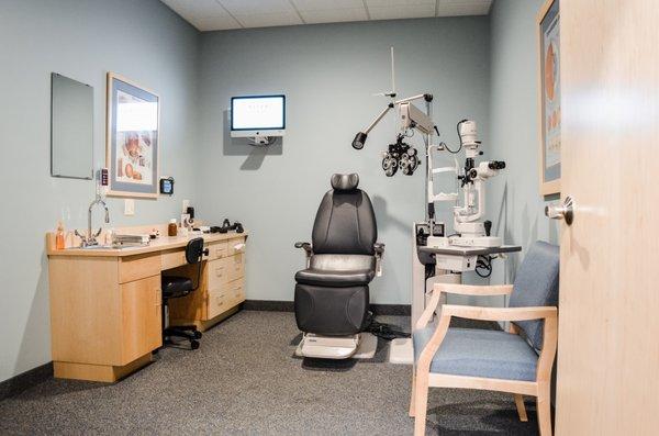 Eye Exam room in Brainerd Eyecare Center