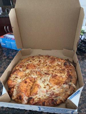 Large cheese pizza