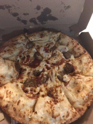 Pizza fail.