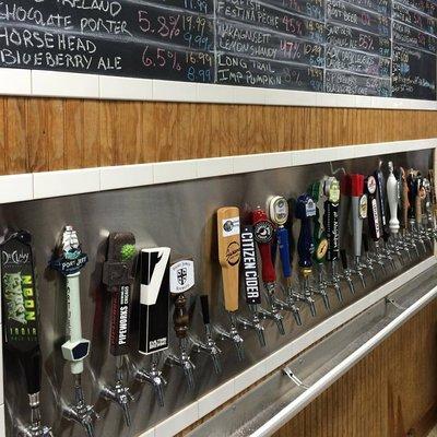 25 Tap Growler Bar