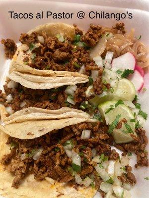 Tacos al Pastor @ Chilango's Tacos Truck