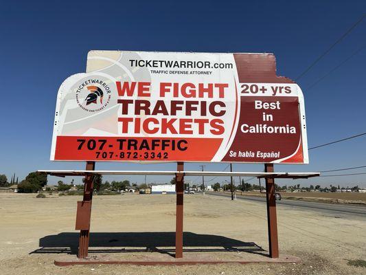 We Fight Traffic Tickets in California