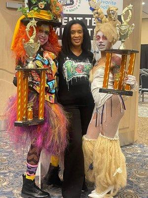 Trenz Beauty Academy won 2nd & 3rd place at the American Beauty Show in 2022.