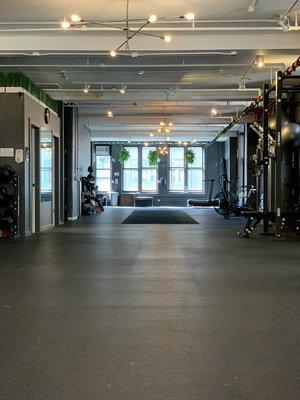 We pride ourselves on offering clients and trainers a clean and open space to train in.