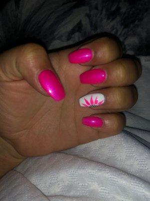 My nails done by Anne!