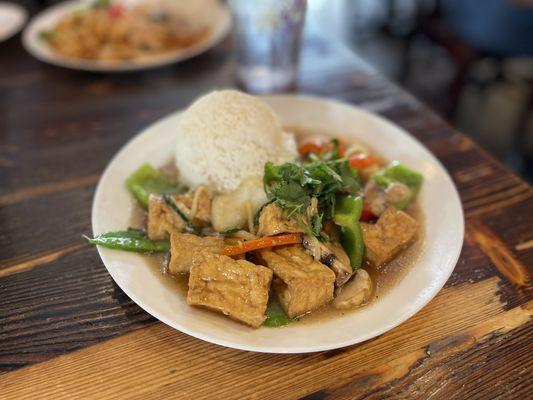 Ginger tofu