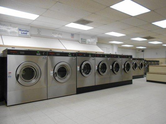 Large and Very Large Washers. Do all of your laundry at once.