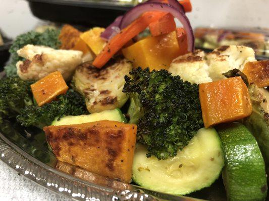 Fresh roasted vegetables