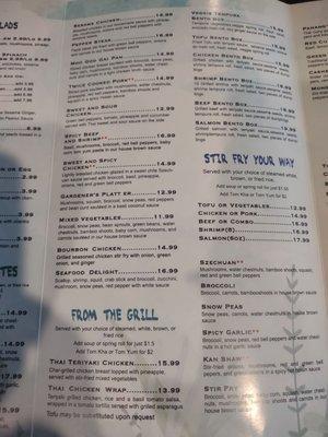 Inside Menu