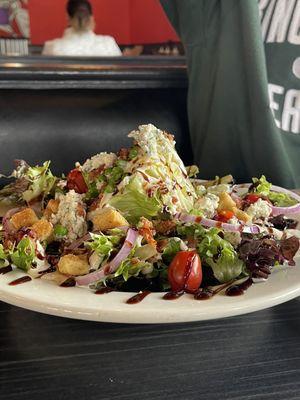 Wedge salad to start.