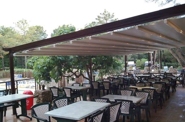 Retractable Pergola Covers by LITRA