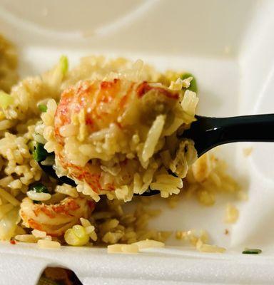 Crawfish fried rice