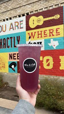 Mixed berry limeade