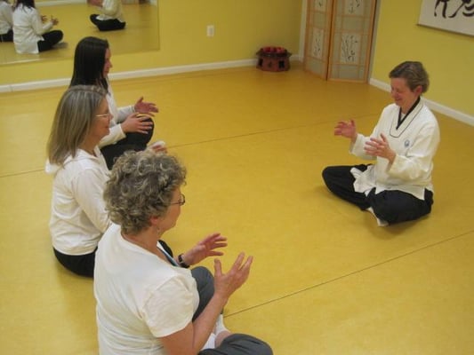 Meditation class
(Photo by Jolly Siender)