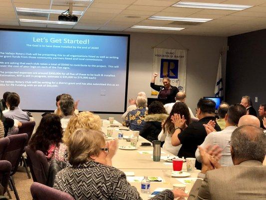 Special Guest Speaker: Shawna Gilroy (President-Elect 2018 of Rotary Club of Vallejo)