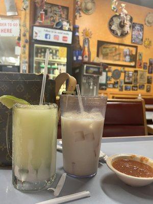 Horchata & margarita