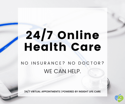 Insight Life Care offers 24/7 online health care. Schedule your appointment today.