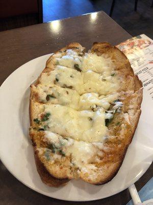 Cheesy garlic bread