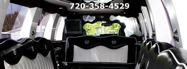 Ride inside one of our lavish limos