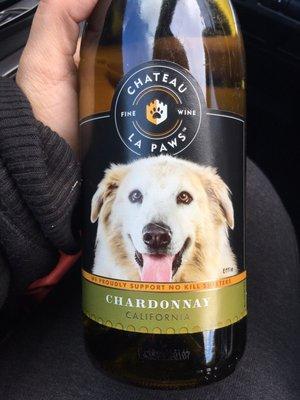 THIS WINE SUPPORTS NO KILL SHELTERS!!