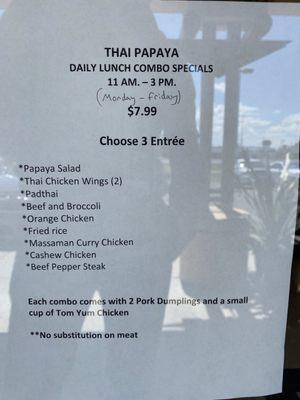 Lunch special