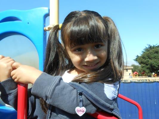 Having fun on our great playground!