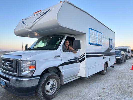 Made it to Burning Man thanks to Matt at Western Rv!