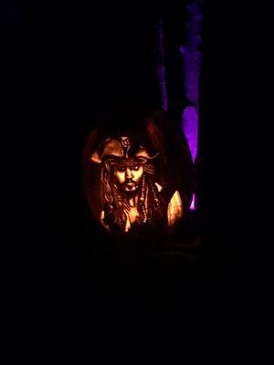 Captain Jack-O'-Lantern Sparrow! It's a pumpkins life for me!