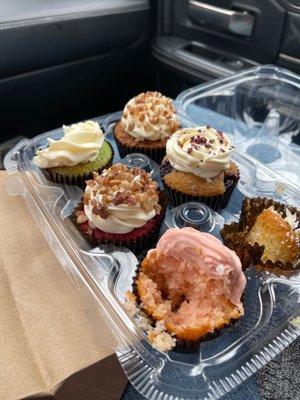 Assorted cupcakes