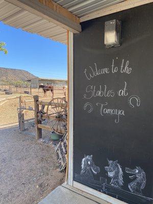 Stables at Tamaya