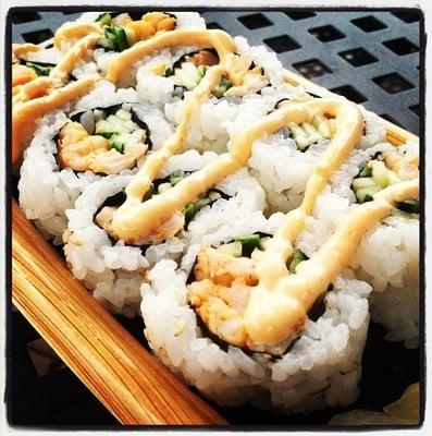 Spicy shrimp roll!